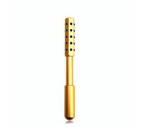 Baguette De Beauté Aux 30 Pierres De Germanium - Sculpteur De Beauté Rouleau De Massage Pour Visage Et Cou, Raffermissant Anti-âge, Drainage Lymphatique Et Effet éclat Pour Femme (Or)