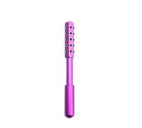Baguette De Beauté Aux 30 Pierres De Germanium - Sculpteur De Beauté Rouleau De Massage Pour Visage Et Cou, Raffermissant Anti-âge, Drainage Lymphatique Et Effet éclat Pour Femme (Violet)
