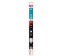 Baguette de brasure EXPRESS ATG - Spécial gaz - Argent 6% - Ø 2 mm x L500 mm - Blister de 5 baguettes - GE206GE