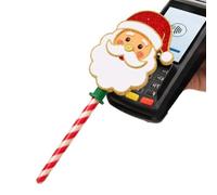 Baguette de Carte de Crédit de Noël Bâton de Paiement des Fêtes du Père | Bâton Porte-Carte Bancaire Hommes femmes ados adultes voyageurs road trips shopping station-service