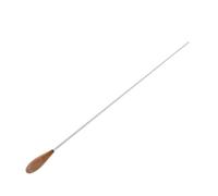 Baguette de chef d'orchestre de musique avec poignée en bois de poirier 38,1 cm pour chorale et chef d'orchestre