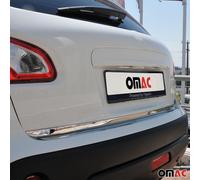 Baguette de coffre Baguette arrière pour Nissan Qashqai J11 2014-2021 Acier inoxydable Chrome