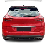 Baguette de coffre Baguettes arrière pour VW Polo 5 portes 2017-2024 Acier inoxydable Chrome