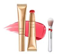 Baguette de contouring et de blush - Blush, stylo de maquillage contouring liquide 2 en 1, baguettes de fards à joues liquides pour femmes, maquillage en bâton de beauté crème (C)