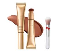 Baguette de contouring et de blush - Blush, stylo de maquillage contouring liquide 2 en 1, baguettes de fards à joues liquides pour femmes, maquillage en bâton de beauté crème (E)