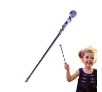 Baguette de cristal - Accessoire fin fabriqué à la main, baguette de sorcière en cristal, baguette magique en pierre naturelle faite à la main pour rituels païens, méditation, guérison, costume