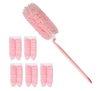 Baguette de dépoussiérage flexible, tête réglable, outil portable pliable, plumeau de meubles, maison, bureau, ordinateur, appartement, accessoire de nettoyage en profondeur, dépoussiérage extensible