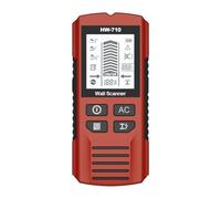 Baguette de détecteur de métaux portable - Scanner d'alerte audio avec écran LCD, appareil de recherche de broches haute sensibilité | Outil de détection portable pour chasse au trésor
