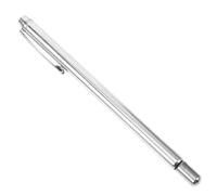 Baguette de Divination Pliable en Laiton, Tige Télescopique Argenté
