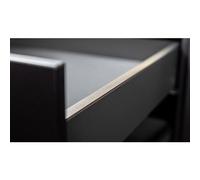 Baguette de finition Design Profil AvanTech YOU - par 200 - 450mm anthracite HETTICH
