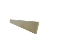 Baguette de finition en bois massif - 1 m - 40 mm x 5 mm - Pour revêtement mural, plafond, bricolage, bricolage
