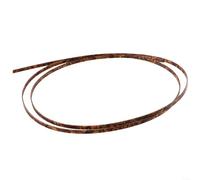 Baguette de manche et de corps pour guitares 1600 x 6 mm en celluloïd pour travaux acoustiques et luthiers classiques (marron)