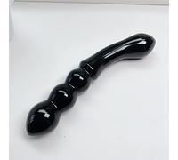 Baguette De Massage En Obsidienne Naturelle Yoni Bâton De Plaisir De Visage En Cristal Magique Pour Les Femmes Massage Du Corps Kegel 1 Pièces,obsidienne Noire