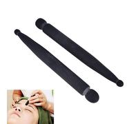 Baguette De Massage En Pierre Bian Naturelle Noire, Nouveauté, Traditionnelle, Portable, Pour Le Corps, Guérir Les Points Gua Sha, Outil De Santé Et De Beauté
