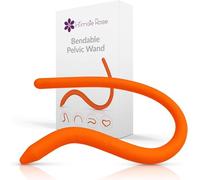 Baguette de massage pelvienne pliable - Défrisant musculaire du plancher pelvien flexible - Outil de massage périnéal pour thérapie physique pelvienne et soulagement de la douleur, sans BPA, sans