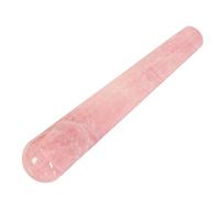 Baguette de massage Yoni en quartz rose naturel pour thérapie d'acupuncture, bâton pointu, trétament, outil de grattage Gua Sha, baguette relaxante, cadeau de fête des mères