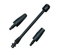 Baguette de nettoyage robuste conçue pour une utilisation avec les nettoyeurs haute pression Karcher, comprend à la fois des options turbo et de pulvérisation