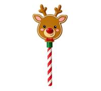 Baguette de paiement de Noël Accessoire de Caisse décoratif sans Contact | Porte-carte de crédit baguette avec bonhomme de neige et élan Fête Café Déplacements Filles Femmes Ados Petite
