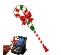 Baguette de paiement de Noël - Accessoire pour payer les vacances | Accessoire de paiement sans contact imprimé en 3D pour les magasins de détail, les cafés et les achats festifs.