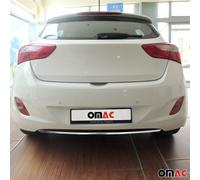Baguette de pare-chocs arrière pour Hyundai i30 2011-2017 Acier inoxydable Chrome 1pc