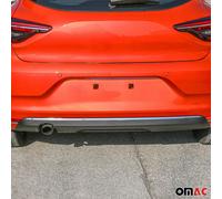 Baguette de pare-chocs arrière pour Renault Clio 2019-2025 Acier inoxydable Chrome 1pc