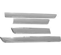 Baguette de porte latérale Baguette de protection de porte pour Peugeot Bipper 2008-2024 Chrome 4x