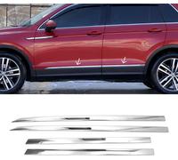 Baguette de porte latérale Baguettes de protection de porte pour VW Tiguan 2016-2022 chrome 4pcs