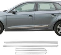 Baguette de protection de porte Baguettes de porte latérales pour Citroen C4 2009-2020 Acier inoxydable 4x