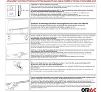 Baguette de protection de porte latérale pour Renault Megane 2016-2025 Alu Noir 4x