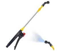 Baguette de pulvérisation, baguette d'arrosage télescopique en acier inoxydable 17, 7-31, 5, buse de pulvérisation tuyau d'eau haute pression pour le jardinage, le nettoyage agricole, tuyau 'eau