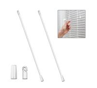 Baguette de Rechange pour Store Vertical de 43,2 cm de Long, Tige d'inclinaison pour Store de fenêtre, Baguette d'inclinaison avec Crochet et poignée, pièces de contrôle du Store, Accessoire