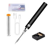 Baguette de soudage sans fil - Bâton à point de fusion à tension réglable, menuisier thermique alimenté par USB, dispositif d'assemblage de circuits imprimés, torche d'artisanat à pointe fine, stylo t