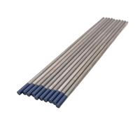 Baguette De Soudure Baguettes de soudage en tungstène Tig WL15 WES WC20 WP WY20 WT20 WZ8 WL20 Électrode Wolfram(WY20 Blue,4x150mm 10pcs)