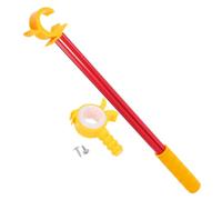 Baguette de Store sans Fil en Plastique et Métal, Légère et Compacte | École et Intérieur, Tige de Réglage Pratique, Facile à Utiliser, Crochet de Rechange Inclus