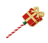 Baguette de tirage sans contact, accessoire de caisse imprimée 3D avec | Porte-cartes portatif - Bâton de Noël avec poignée de canne à sucre - Pour enfants et adultes - Vacances festives - Nouvel An