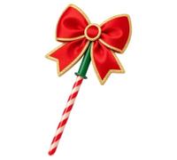 Baguette de tirage sans contact, accessoire de caisse imprimée 3D avec | Porte-cartes portatif - Bâton de Noël avec poignée de canne à sucre - Pour enfants et adultes - Vacances festives - Nouvel An
