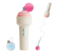 Baguette électrique pour le chat Baguette teaseuse avec motif de glace | automatiques pour chat d'intérieur de d'Intérieur, Exercice et Lutte contre l'Ennui, Enrichissement des Animaux Domesti