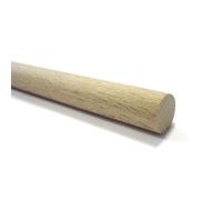 Baguette en bois tourillon lisse 30cm Ø 12 mm - graine créative Beige