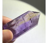 Baguette en cristal de quartz d'amétrine naturelle à pointe unique Pierres et minéraux naturels