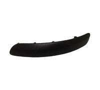 Baguette gauche noir satiné de pare-chocs avant pour VW Golf 5 Plus sans lave-phares (11/2004-05/2007) - côté conducteur