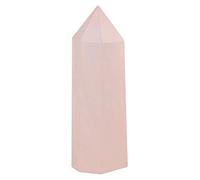 Baguette hexagonale en cristal de quartz rose fluorite naturelle pour femmes, hommes, adultes, amis