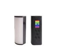 Baguette lumineuse magnétique de base, mini bâton d'éclairage vidéo LED RVB à 360°, lumière de grande capacité de 1200 mAh, convient pour une utilisation en extérieur et éclairage de photographie