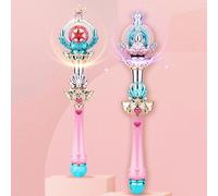 Baguette Magique De Musique Princesse Avec Lumière Éblouissante, Manche En Cristal Tournant, Pour Enfants, Rave Mr30 22, Livraison Directe