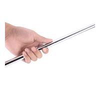 Baguette magique de poche en métal argenté - Accessoires pour magicien professionnel, scène, rue, performance magique, accessoires illusion, 115 cm