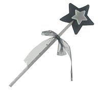 Baguette magique en forme d'étoile d'ange - Bâtons de chauve-souris - Jeu de rôle pour Halloween - Accessoires de costume de princesse pour Halloween, La couleur du sti, taille unique