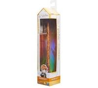 HARRY POTTER - BAGUETTE MAGIQUE DELUXE RON WEASLEY WIZARDING WORLD - Baguette Magique Authentique Ron Weasley 30 cm Avec Carte de Sorts - 6062058 - Jouet Enfant 6 ans