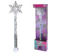Baguette magique lumineuse flocon de neige princesse Cosplay baton de fee baguette magique lumineuse Ty-YUHAO