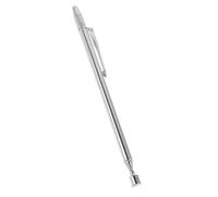 Baguette Magnétique Télescopique Portable en Acier Inoxydable | Conception à Double Extrémité avec Clip de Poche, Récupération D'ongles et Rondelles Métalliques, Outil Compact et Maniable