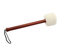 Baguette Maillet de Grosse Caisse Timbales Bassdrum Tête Molle en Fourrure 38 cm