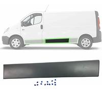Baguette/Moulure de panneau arrière latérale gauche compatible avec Renault Trafic II, Opel Vivaro et Nissan Primastar | Installation facile et qualité OEM | FINAO AUTOPARTS
